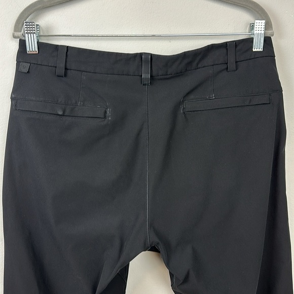 Lululemon Commission Pant Classic *Warpstreme 32" Black Sz 32 - Picture 11 of 16